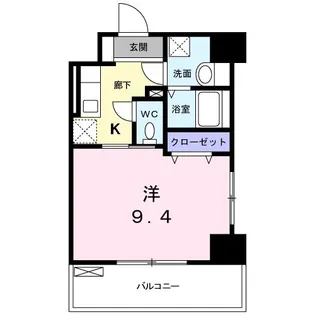 ベル・フェ 3【6階】の間取り