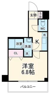 GENOVIA南行徳skygarden【4階】の間取り