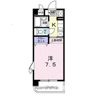 アムール・SKR【3階】の間取り