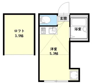 JTレジデンス巣鴨【2階】の間取り