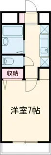 コーポアイリス【1階】の間取り