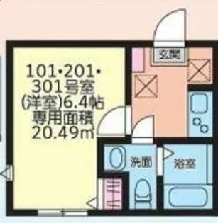 グランメゾン弘明寺【1階】の間取り