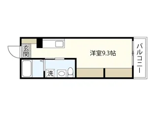 コンフォール海田【2階】の間取り