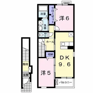 アルドーレ【2階】の間取り