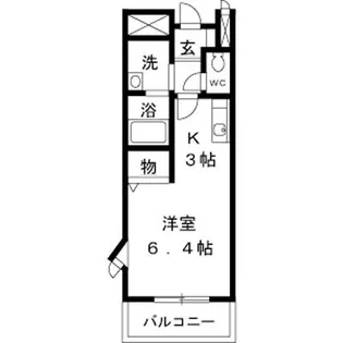 プロムナード【2階】の間取り