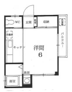 すずきハイム【3階】の間取り