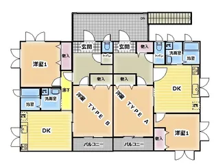 アグリモニー【2階】の間取り