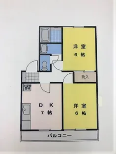 ヴェルデ壱番館【1階】の間取り