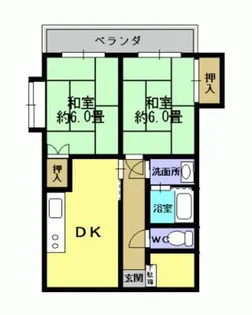 地福邸【2階】の間取り