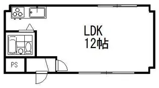 パッションハイツ【2階】の間取り