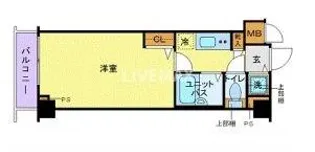 トーシンフェニックス日本橋兜町参番館【4階】の間取り