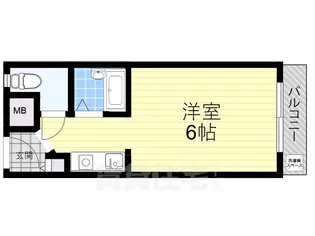 パークマンション【4階】の間取り