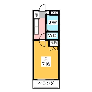 メゾン平山【2階】の間取り