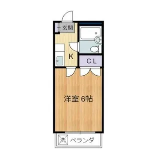 エステート宮野【1階】の間取り