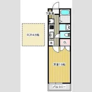 セレーノ吉浦【2階】の間取り