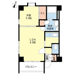 ブラン・ルーチェ【2階】の間取り