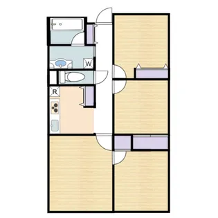 フェリズ木更津【6階】の間取り
