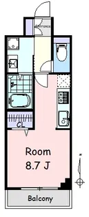 クリスタルハイツ XI【2階】の間取り