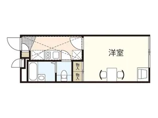 レオパレスKUSUNOKI【3階】の間取り