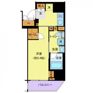 ステージファースト千葉駅南【3階】の間取り