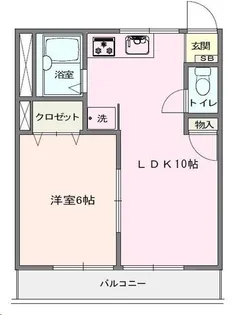 メゾンいしかわ【1階】の間取り
