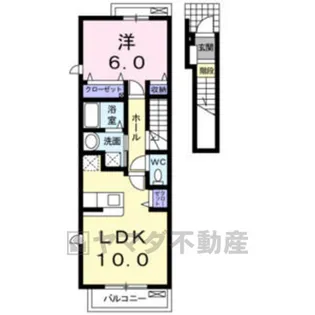 サニーハウス・ヤマキ【2階】の間取り