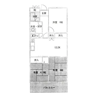 ファミール寿【6階】の間取り