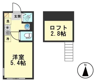 カーサエスト小岩【2階】の間取り