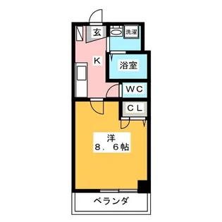 カナルフィー【7階】の間取り
