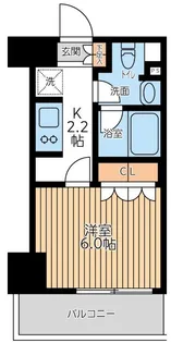 City Lux Tobe【4階】の間取り