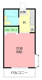 神奈川県茅ヶ崎市浜竹1【アパート】の間取り