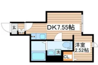 ForestValley南仙台【1階】の間取り