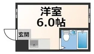 シャルムコトブキ【5階】の間取り