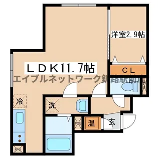 グランコンフォート双葉【3階】の間取り