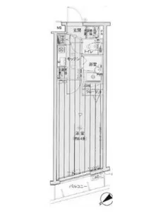 プレール高田馬場【1階】の間取り
