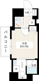 リヴシティ横濱関内【2階】の間取り