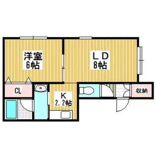 シーステージ【1階】の間取り