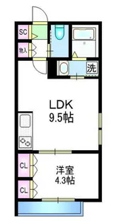 東京都豊島区千川2【マンション】の間取り