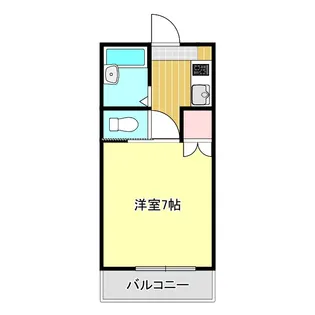 佐古一番町ハイツ【4階】の間取り