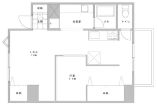 コーポレーションT&T【3階】の間取り