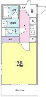 クレール根岸【3階】の間取り