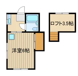 サニーハイツN棟【2階】の間取り