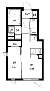 コンポジット品川戸越【2階】の間取り