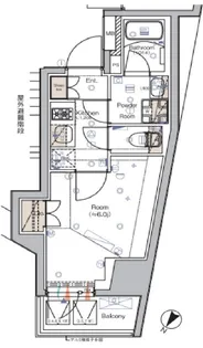 SYFORME SHIROKANE TAKANAW【4階】の間取り
