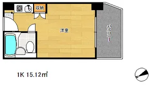 カサベラ神戸【5階】の間取り