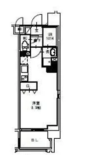 コンダクトレジデンス戸畑【3階】の間取り