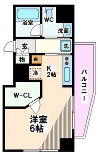 東京都国立市富士見台4【マンション】の間取り