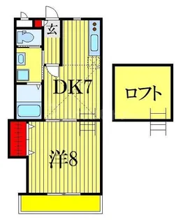 千葉県船橋市宮本7【アパート】の間取り
