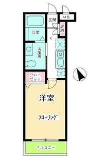 アルジオーネ池尻【1階】の間取り