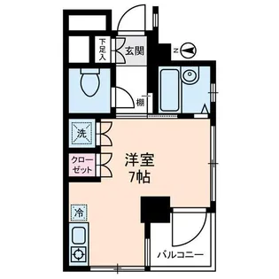 スターライト上池袋【3階】の間取り